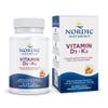 Nordic Naturals Vitamin D3 + K2, Orange Taste - 60 Soft Gels - Synergistic Support for Bones, Immune Function & Calcium Balance - Non-GMO - 60 Servings view 1