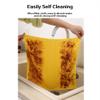 ROZHOME Microfibre Towelling Tea Towels Pack of 12, Dish Cloths Absorbent and Lint Free, Multi-Purpose Microfibre Dish Rags for Kitchen 11.8 x 11.8 inches view 3
