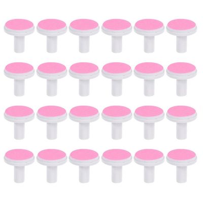 Baluue 24pcs Electric Nail Grinding for Adults Replacement Nail Trimmer Pads Easy to Replace Safe Portable Design