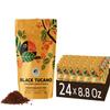 Black Tucano Specialty Coffees - 24 PACK Brazilian Medium Roast Coffee - Honey Premium Ground Box with 6 kilos - 24units of 250gr Best Deal send from the Factory to your Home Fresh Coffee view 1