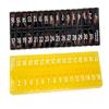 AM PM 31 Day Once-a Day Monthly Pill Planner Organizers - Large Compartment Pill Boxes Store Medications for Entire Month Plus Compartment for Extra Pills (AM/PM) (Am/Pm Black & Yellow) view 1