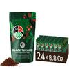 Black Tucano Specialty Coffees - 24 PACK Brazilian Medium Roast Coffee - Organic Premium Ground Coffee Box with 6 kilos - 24units of 250gr Best Deal send from the Factory to your Home Fresh view 1