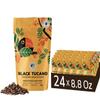 Black Tucano Specialty Coffees -24 PACK Brazilian Medium Roast Coffee - Honey Premium Whole Bean Box with 6 kilos - 24units of 250gr Best Deal send from the Factory to your Home Fresh Coffee view 1