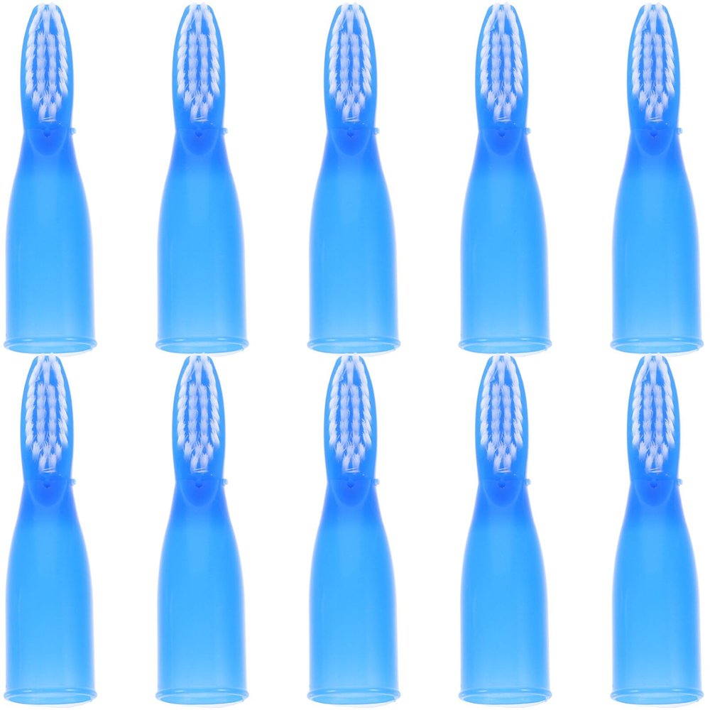 Baluue 10pcs Soft Bristle Prison Toothbrushes Ergonomic Mini Toothbrushes for Travel and Oral Care Safe for Inmates Easy to Hold Design