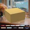 8x8x4 Inch Gift Box with Magnetic Closure Lid, Gift Boxes with Lids For Presents,Bridesmaid Gifts Box,Birthday Gift box,Luxury for Gift Packaging, Magnetic Gift Box for Wrapping Gifts(Gold) view 3