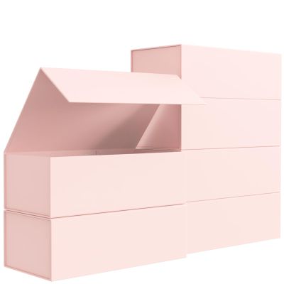 6 Pack Gift Boxes with Magnetic Lid 12" X 6" X 4" for Presents,Luxury for Gift Packaging, Bridesmaid Gifts Boxes, Magnetic Gift Box for Gifts,Birthday Gift Boxes,Christmas Gift Boxes