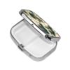 IYOVI Camouflage Frogs Printed Pill Box/Pill Case Portable Square Pill Box, Pill Case for Purse Pill Box Travel, 2.2x1.6in view 2