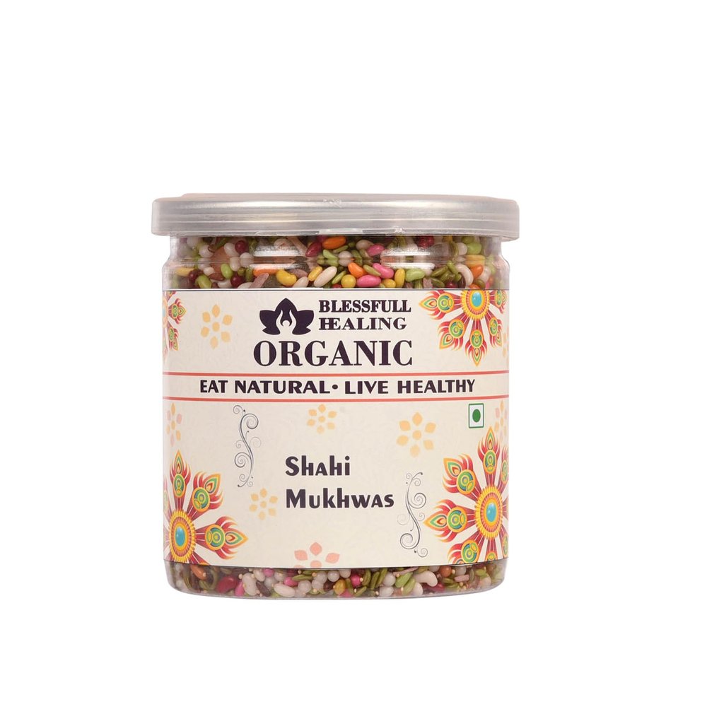 Blessfull Healing Organic Shahi Mukhwas 250 Gram Airtight Container