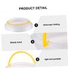 PRETYZOOM 2pcs Plastic Collapsible Water Bucket Portable Stretchable Storage Container for Camping Fishing Outdoor Adventures and Car Washing view 3