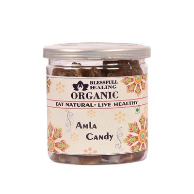 Blessfull Healing Organic Amla Candy 250 Gram Airtight Container