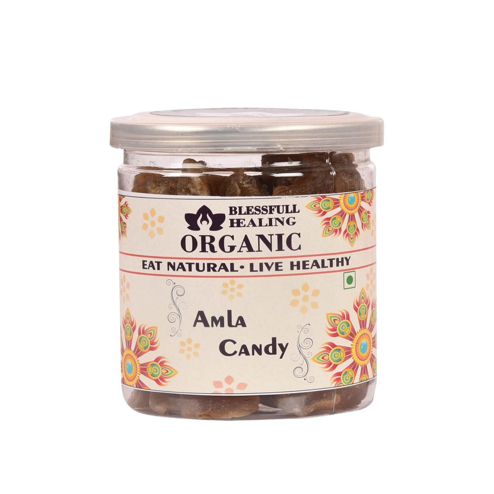 Blessfull Healing Organic Amla Candy 250 Gram Airtight Container