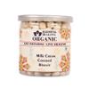 Blessfull Healing Organic Milk Cream Covered Biscuit 300 Gram Airtight Container view 1