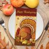 JarThenaAMCS 100 Pcs Happy Thanksgiving Paper Guest Napkins Harvest Turkey Pumpkin Leaves Bathroom Napkins Cocktail Napkin Fall Disposable Hand Towel Napkin for Autumn Home Party Decorations Supplies view 3