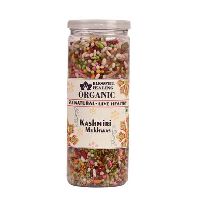 Blessfull Healing Organic Kashmiri Mukhwas 250 Gram Airtight Container
