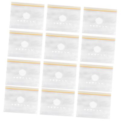 FRCOLOR 75pcs Leak-resistant Fresh-keeping Seal Bags Reusable Storage Pouches for Sandwiches Snacks Air-tight Odor