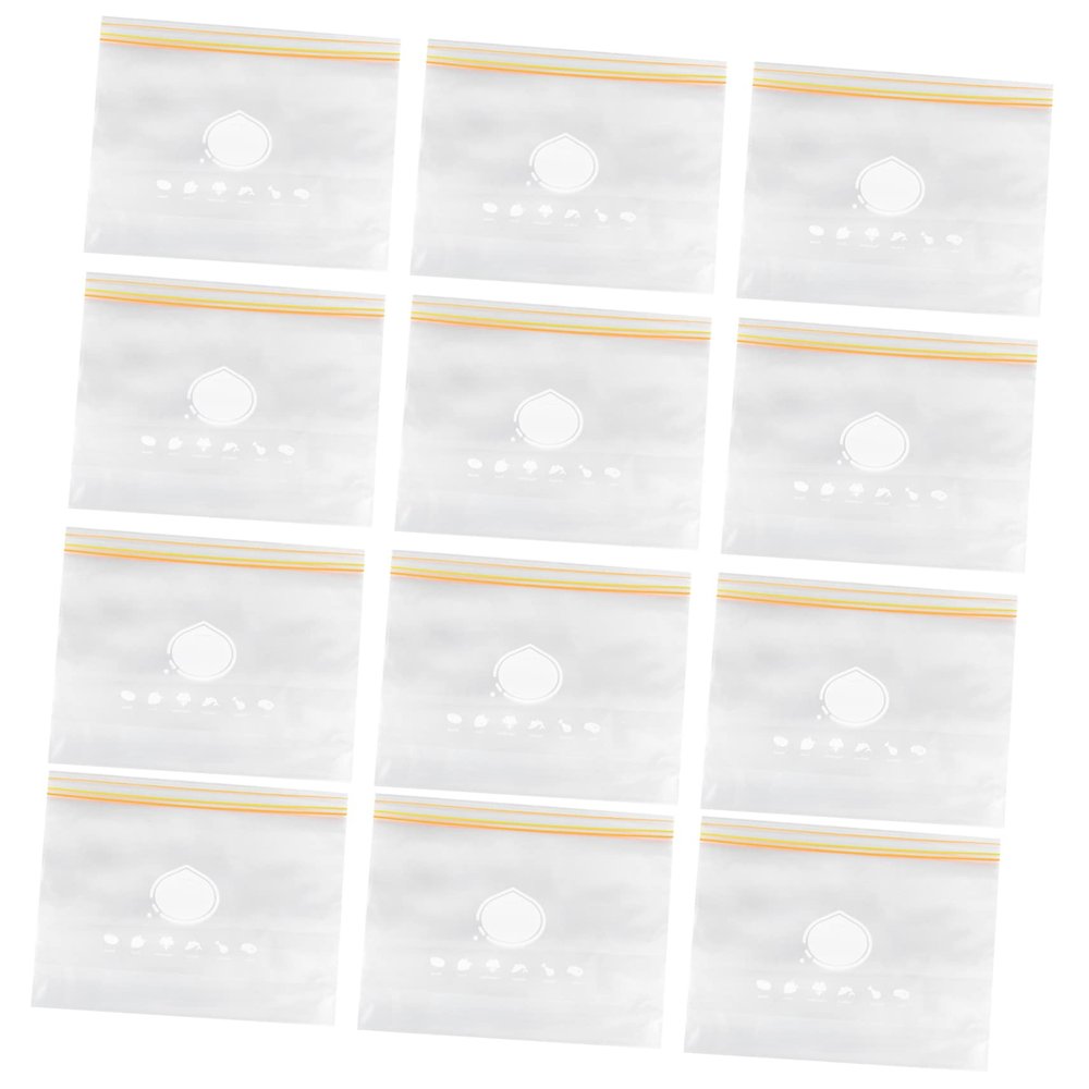 FRCOLOR 75pcs Leak-resistant Fresh-keeping Seal Bags Reusable Storage Pouches for Sandwiches Snacks Air-tight Odor