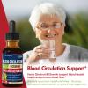 Nurbetoxa Blood Circulation Drops, Nitric Oxide Supplement for Blood Flow, Pressure & Heart Health W/Horse Chestnut Extract Liquid. Castao de Indias y Diosmina para la Circulacion y Varices. 4 oz view 2