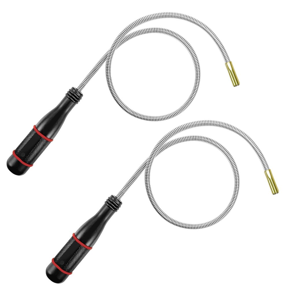 2PCS Flexible Magnetic Pickup Tool, 25" Long Flexible Magnet Snake Pickup, Bendable Magnetic Pickup