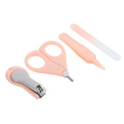 RORPOIR 1set Boy Girl Nail Clippers Ergonomic Grooming Fingernail Care Tools for Newborns Lightweight Portable Pediatric Nail Scissors
