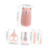 RORPOIR 1set Boy Girl Nail Clippers Ergonomic Grooming Fingernail Care Tools for Newborns Lightweight Portable Pediatric Nail Scissors view 4