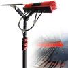 Water Fed Telescopic Brush Telescopic Cleaning Brush Professional Window Cleaner Window Cleaning Tool Window Cleaning Pole Water Fed Telescopic Brush extendable Window Cleaning kit view 1