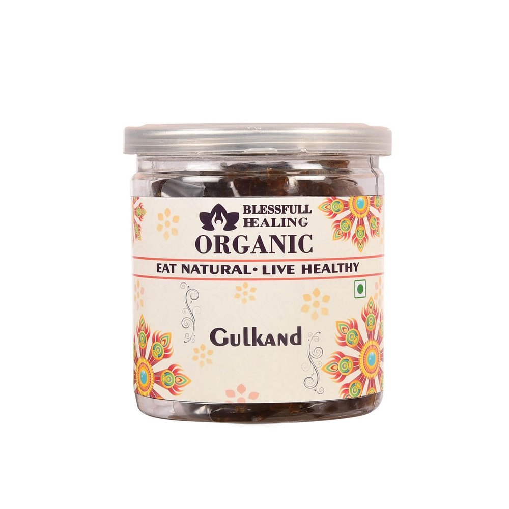 Blessfull Healing Organic Gulkand 400 Gram Airtight Container