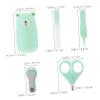 RORPOIR 1set Nail Trimmer Nail Clippers for Newborns Protective Design Compact Storage Case for Tiny Fingernails Easy to Use for Parents view 2