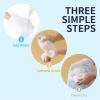 HYGIENJOY-21% Larger Rinse Free Bath Sponges for Adults-Disposable No Rinse Bathing Wipes-Soap Infused,Dry Shower Wipes for Elderly,Camping,Post Surgery Must Haves,(Lavender 25 Counts view 3