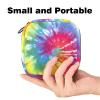 Anna Cowper 1 Pcs Sanitary Napkin Storage Bags Menstrual Cup Pouch Tampon Bags Portable Menstrual Pads Bags Tampon Storage Pouch for Women Girls Feminine Care, Tie Dye view 2