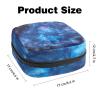 Anna Cowper 1 Pcs Sanitary Napkin Storage Bags Menstrual Cup Pouch Tampon Bags Portable Menstrual Pads Bags Tampon Storage Pouch for Women Girls Feminine Care, Galaxy Tie Dye view 3
