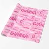 MyPupSocks Customized Wrapping Paper Christmas Style 14 Birthday Wrapping Paper Rolls Boy Pink Personalized Wrapping Paper Birthday Christma Gift Wrap 2 Rolls view 2