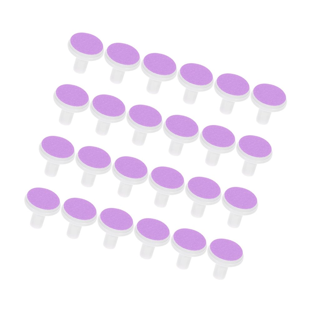 Beavorty 24pcs Electric Nail File Pads Replacement for Electric Nail Trimmer Safe Accessory for Toddlers Easy to Install Fit
