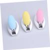 BESTonZON 5pcs Cartoon -Shaped Nail Trimmer Safe Nail Clippers for Newborns Convenient Care Tool Random Colors view 3