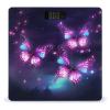 Purple Butterfly Electronic Scale for Body Weight Digital LCD Bathroom Scale Weighing Scale, style view 1