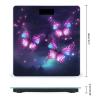 Purple Butterfly Electronic Scale for Body Weight Digital LCD Bathroom Scale Weighing Scale, style view 2