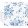 JarThenaAMCS 50Pcs Blue Floral Paper Napkins Butterfly Flower Luncheon Napkin Dessert Dinner Hand Napkin for Spring Summer Wedding Bridal Baby Shower Birthday Garden Tea Party Supplies view 1