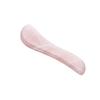 BUTIFULSIC Rose Quartz Scraping Board for Facial Massage Handmade S-Shape Gua Sha Tool for Spa and Acupuncture Therapy for Neck Back and Foot Relaxation Natural Skin Care Gift view 1