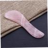 BUTIFULSIC Rose Quartz Scraping Board for Facial Massage Handmade S-Shape Gua Sha Tool for Spa and Acupuncture Therapy for Neck Back and Foot Relaxation Natural Skin Care Gift view 2