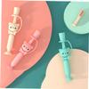 BUTIFULSIC Silicone Toothbrush for Toddlers Boys and Girls Brush Training Brush Soft Bristles Oral Care Tool Random Color view 3