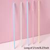 100 Pcs Plastic Drinking Straws Disposable Colorful Bendy Straws Bulk Flexible Drinking Straws For Juice Cocktails Milk view 2