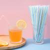 100 Pcs Plastic Drinking Straws Disposable Colorful Bendy Straws Bulk Flexible Drinking Straws For Juice Cocktails Milk view 3