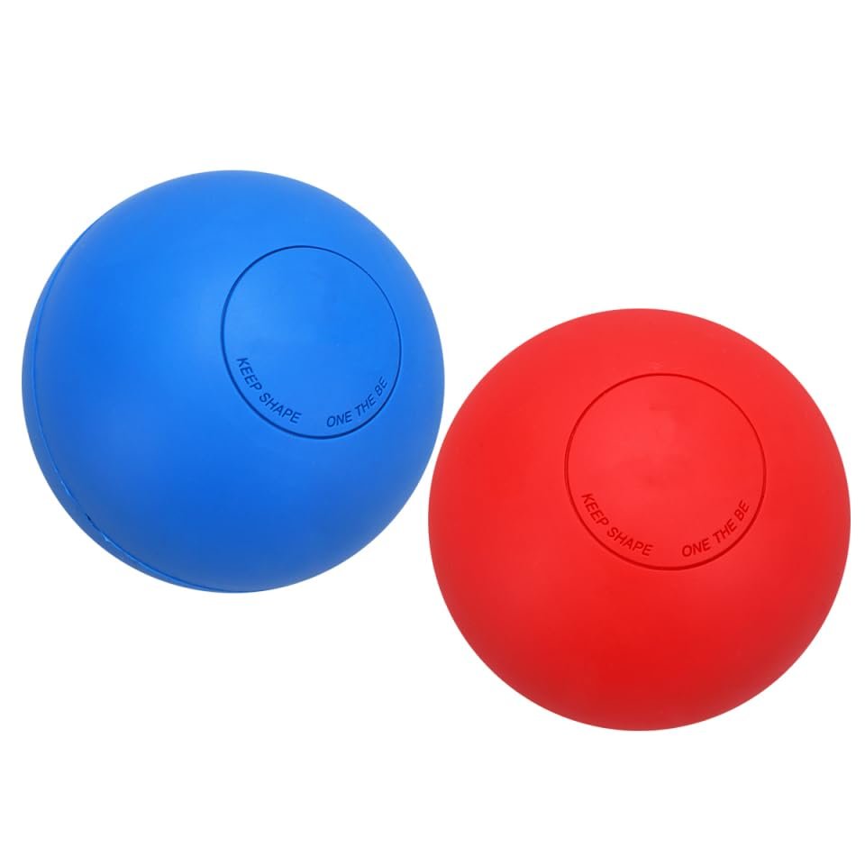 FOMIYES 2pcs Massage Ball Muscle Relaxation Yoga and Fitness Portable Massage Tool for Athletes Office Workers and Seniors