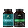 Ancient Nutrition Leaky Gut Capsules, 60 Count + Digestive Enzymes Capsules, 90 Count view 1
