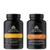 Ancient Nutrition Vitamin D Capsules, 60 Count + Vitamin C Capsules, 60 Count view 1
