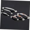 FRCOLOR 5pcs Stainless Steel Bathroom Grab Bar Dual Holes Anti-Slip Armrest Safety Handrail for Bathtub and Toilet Support Capacity Durable and Easy to Install view 2