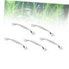 FRCOLOR 5pcs Stainless Steel Bathroom Grab Bar Dual Holes Anti-Slip Armrest Safety Handrail for Bathtub and Toilet Support Capacity Durable and Easy to Install view 4