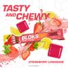 Clif Bloks Sours - Strawberry Lemonade Flavor with Caffeine - Energy Chews - Non-GMO - Plant Based - Fast Fuel for Cycling and Running - Quick Carbohydrates and Electrolytes - 2.12 oz. (18 Count) view 3