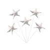FAVOMOTO Birthday Cake Topper Set 60pcs Star Cake Picks Edible Dessert Decorations for Party view 1