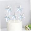 FAVOMOTO Birthday Cake Topper Set 60pcs Star Cake Picks Edible Dessert Decorations for Party view 3