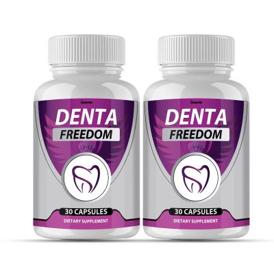 Denta Freedom New Advanced Formula Supplement - 2 Packs 60 Days Supply